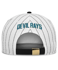 Nike Men's White/Black Tampa Bay Rays Cooperstown Collection Pro Adjustable Hat