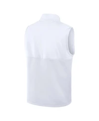 Jordan Men's White Michigan Wolverines Primetime Victory Therma-fit Full-Zip Vest
