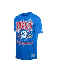 New Era Men's Royal Los Angeles Dodgers Mineral Wash T-Shirt