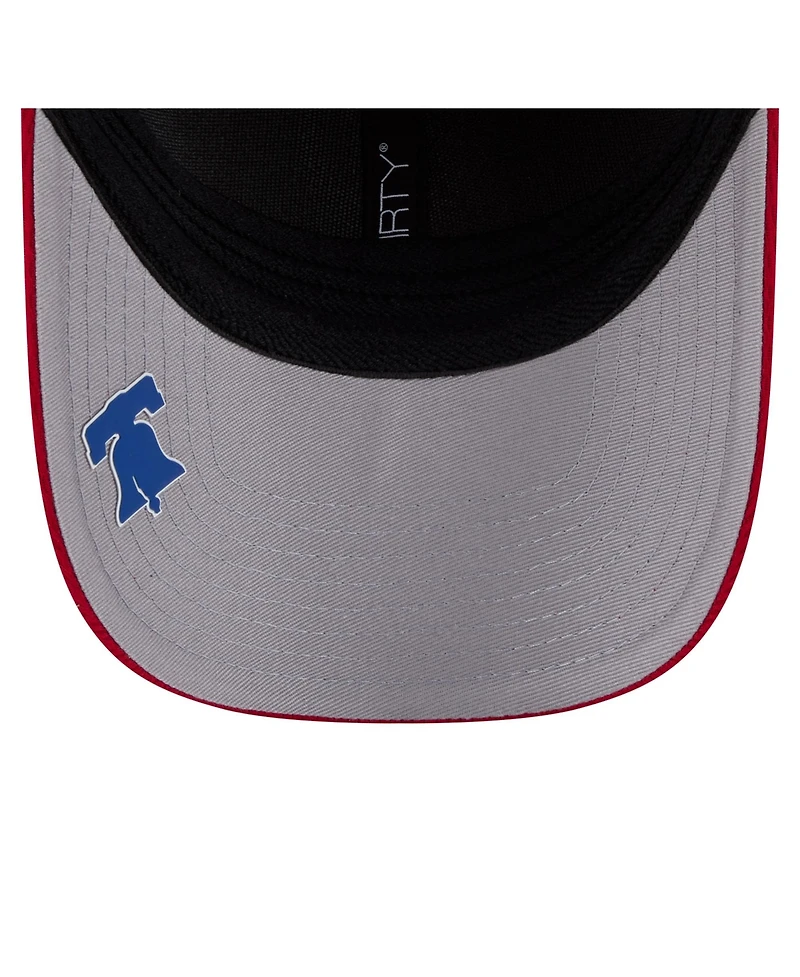 New Era Men's Red Philadelphia Phillies Dash 39THIRTY Flex Hat