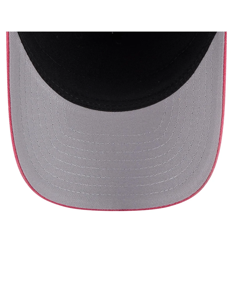 New Era Men's Royal/Red Chicago Cubs Felt M-Crown 9FORTY Adjustable Hat