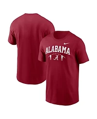 Nike Men's Crimson Alabama Tide Primetime Football Icon T-Shirt
