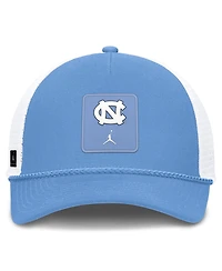Jordan Men's and Women's Carolina Blue North Carolina Tar Heels 2026 On-Field Gameday Rope Trucker Adjustable Hat