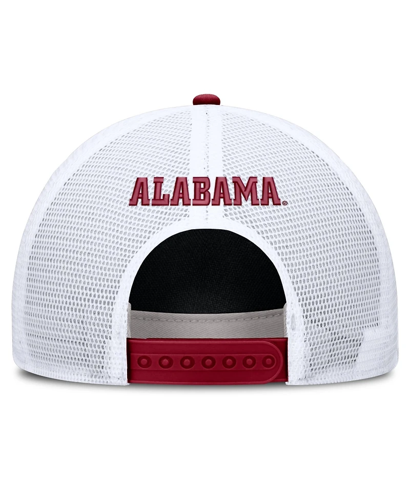 Nike Men's and Women's Crimson Alabama Crimson Tide 2026 On-Field Gameday Rope Trucker Adjustable Hat