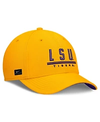 Nike Men's Gold Lsu Tigers Game Day Rise Swooshflex Hat