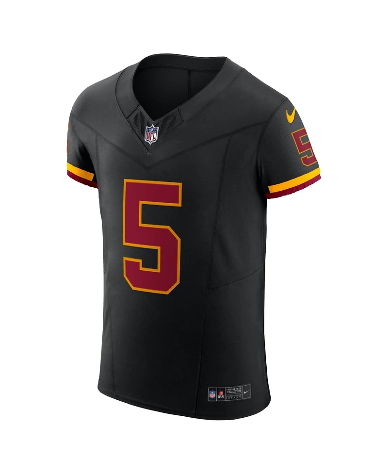 Nike Men's Jayden Daniels Black Washington Commanders Alternate Vapor F.u.s.e. Elite Jersey