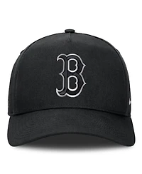 Nike Men's Black Boston Red Sox Rise Dri-fit A-Frame Adjustable Hat