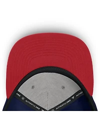 Fanatics Men's Navy Columbus Blue Jackets On Stage Podium A-Frame Adjustable Hat