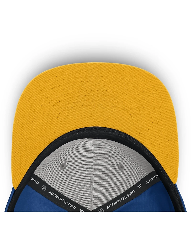 Fanatics Men's Blue St. Louis Blues On Stage Podium A-Frame Adjustable Hat