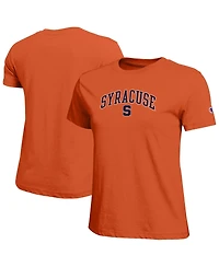 Champion Women's Orange Syracuse Arched Over Logo T-Shirt