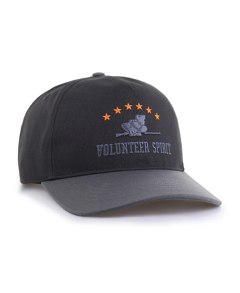 '47 Brand Men's Graphite/Gray Tennessee Volunteers Smokey Grey Hitch 2-Tone Adjustable Hat