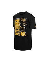 New Era Men's Black Pittsburgh Steelers Training Camp T-Shirt