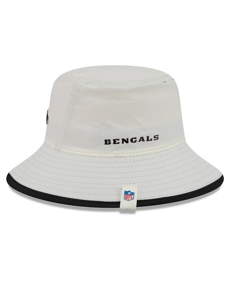New Era Men's Cream Cincinnati Bengals 2026 Nfl Training Camp Sport Bucket Hat