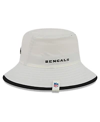 New Era Men's Cream Cincinnati Bengals 2026 Nfl Training Camp Sport Bucket Hat