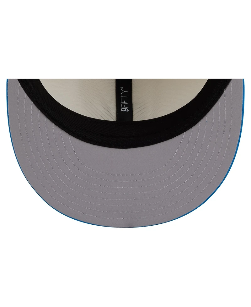 New Era Men's Cream/Blue Detroit Lions 2026 Nfl Training Camp 9FIFTY Snapback Hat