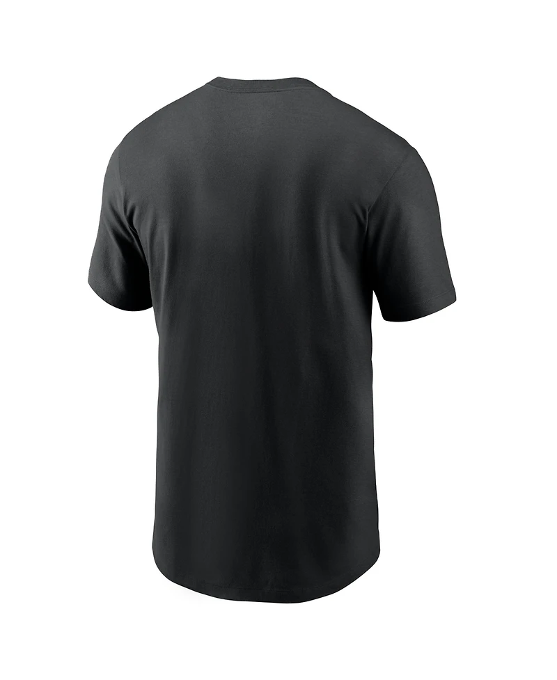 Nike Men's Black Miami Marlins Local T-Shirt