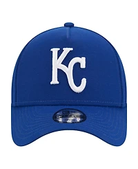 New Era Big Boys and Girls Royal Kansas City Royals 9FORTY A-Frame Adjustable Hat