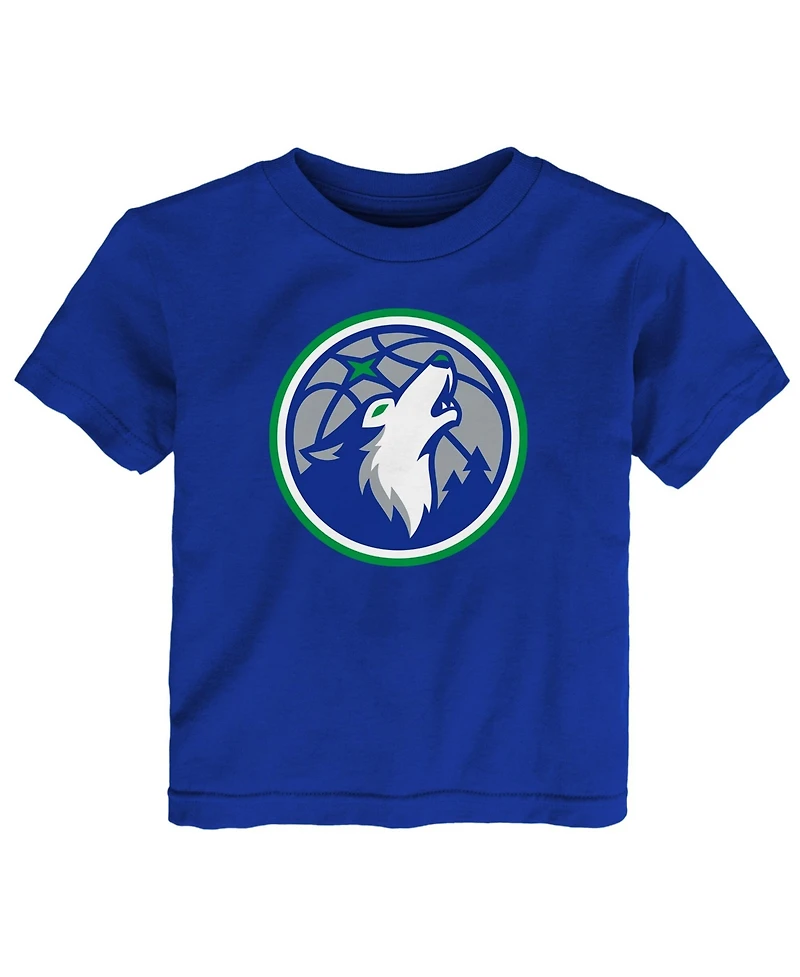 Outerstuff Toddler Blue Minnesota Timberwolves Primary Logo T-Shirt