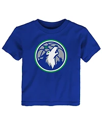 Outerstuff Toddler Blue Minnesota Timberwolves Primary Logo T-Shirt