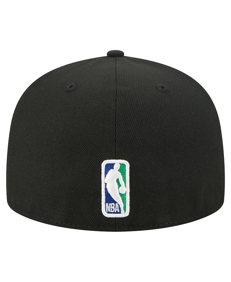 New Era Men's Black Minnesota Timberwolves 59FIFTY Fitted Hat