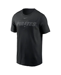 Nike Men's Black Pittsburgh Pirates Tonal Club T-Shirt