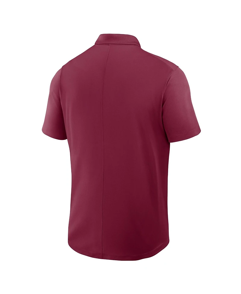 Nike Men's Garnet Florida State Seminoles Dri-fit Victory Polo Shirt