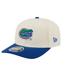New Era Men's White/Royal Florida Gators America's 250th 9SEVENTY Adjustable Hat
