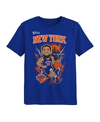 Outerstuff Preschool Karl-Anthony Towns Blue New York Knicks 2026 Nba Finals Player T-Shirt