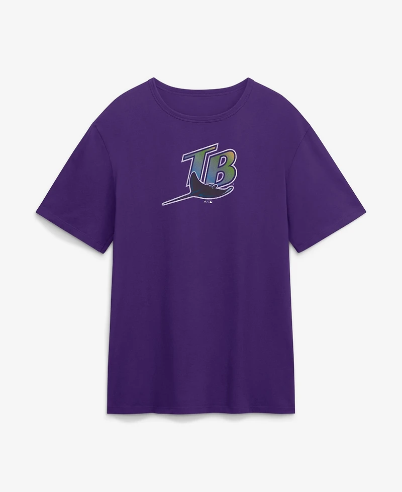 Fanatics Men's Purple Tampa Bay Rays Alternate Logo Legacy T-Shirt
