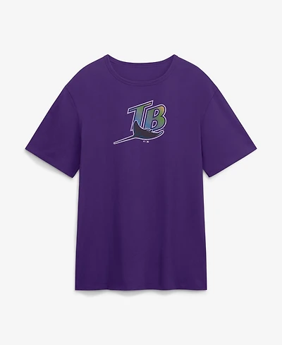Fanatics Men's Purple Tampa Bay Rays Alternate Logo Legacy T-Shirt