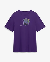 Fanatics Men's Purple Tampa Bay Rays Alternate Logo Legacy T-Shirt