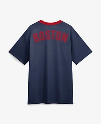 Nike Men's Navy Boston Red Sox Cooperstown Collection Ringer T-Shirt