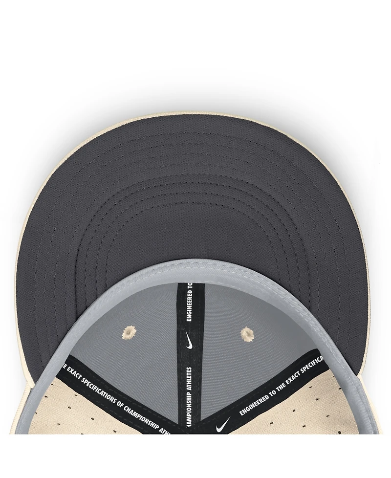 Nike Men's Natural San Francisco Giants True Dri-fit AeroBill Fitted Hat