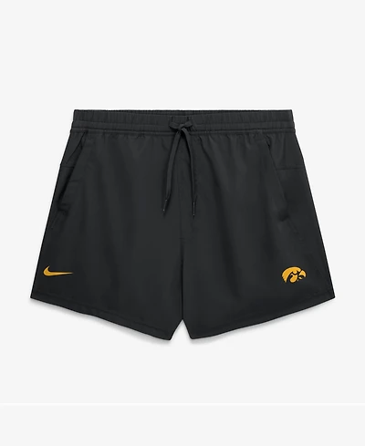 Nike Men's Black Iowa Hawkeyes Primary Logo Form Shorts
