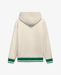 Fanatics Men's Cream Philadelphia Eagles Chenille Heavyweight Fleece Hoodie