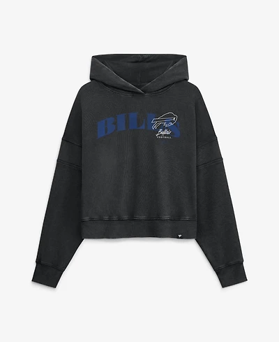 Fanatics Women's Black Buffalo Bills Counter Run Pullover Hoodie