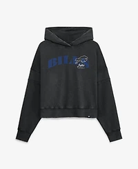 Fanatics Women's Black Buffalo Bills Counter Run Pullover Hoodie