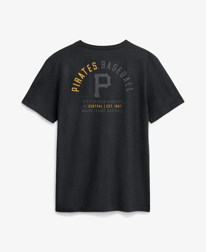 Nike Men's Black Pittsburgh Pirates Split Logo T-Shirt