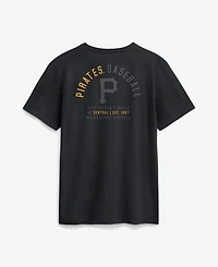 Nike Men's Black Pittsburgh Pirates Split Logo T-Shirt