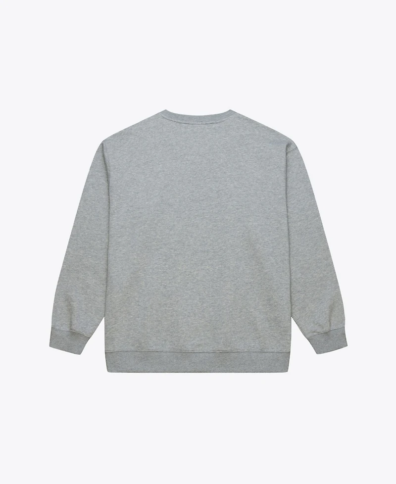 Mitchell & Ness Men's Heather Gray Pittsburgh Penguins Core Wordmark Fleece Sweatshirt