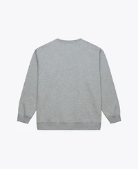 Mitchell & Ness Men's Heather Gray Pittsburgh Penguins Core Wordmark Fleece Sweatshirt