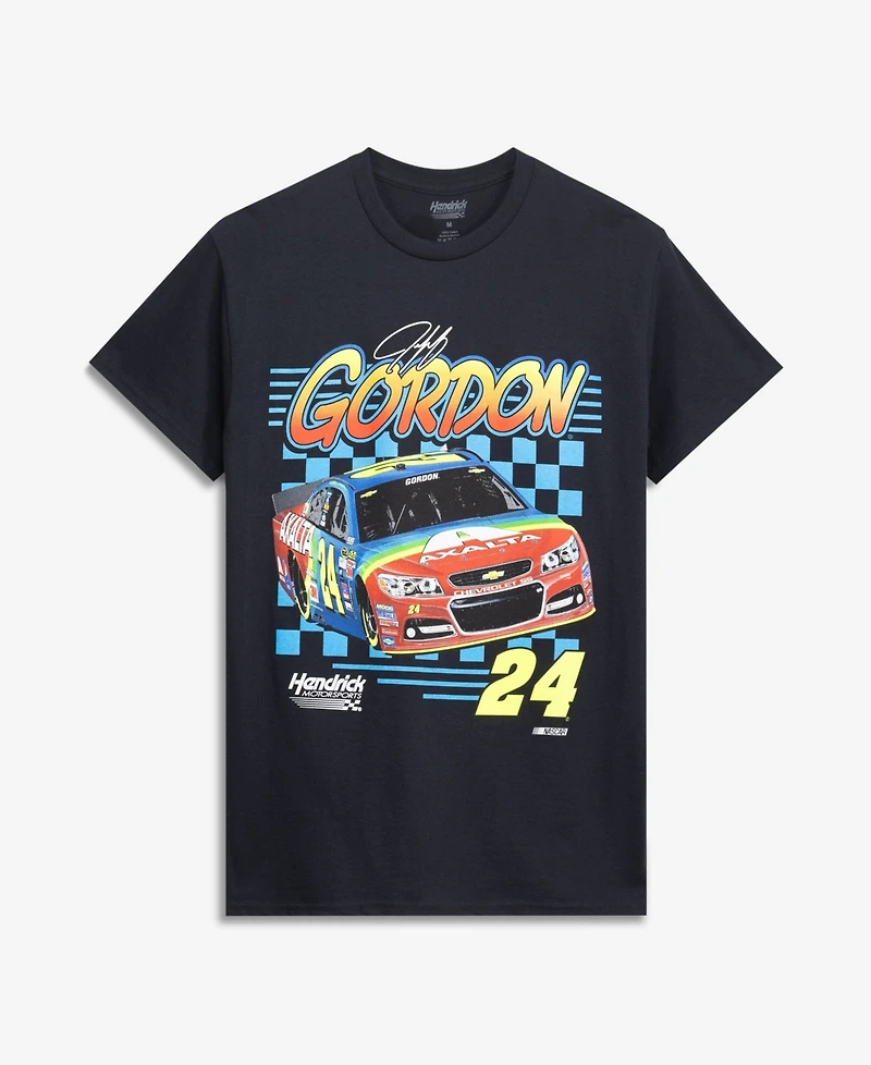 Hendrick Motorsports Team Collection Men's Black Jeff Gordon Axalta 24 Throwback T-Shirt