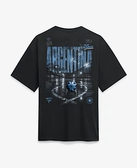 Fanatics Men's Black Argentina Streets Of The World Heavyweight T-Shirt