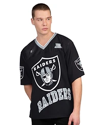 Starter Men's 2-Pack Black/White Las Vegas Raiders Short Sleeve Long Combo Pack T-Shirt