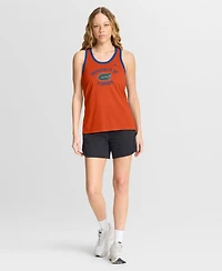 Jordan Women's Orange Florida Gators Uni Name Tri-Blend Dri-fit Racerback Tank Top