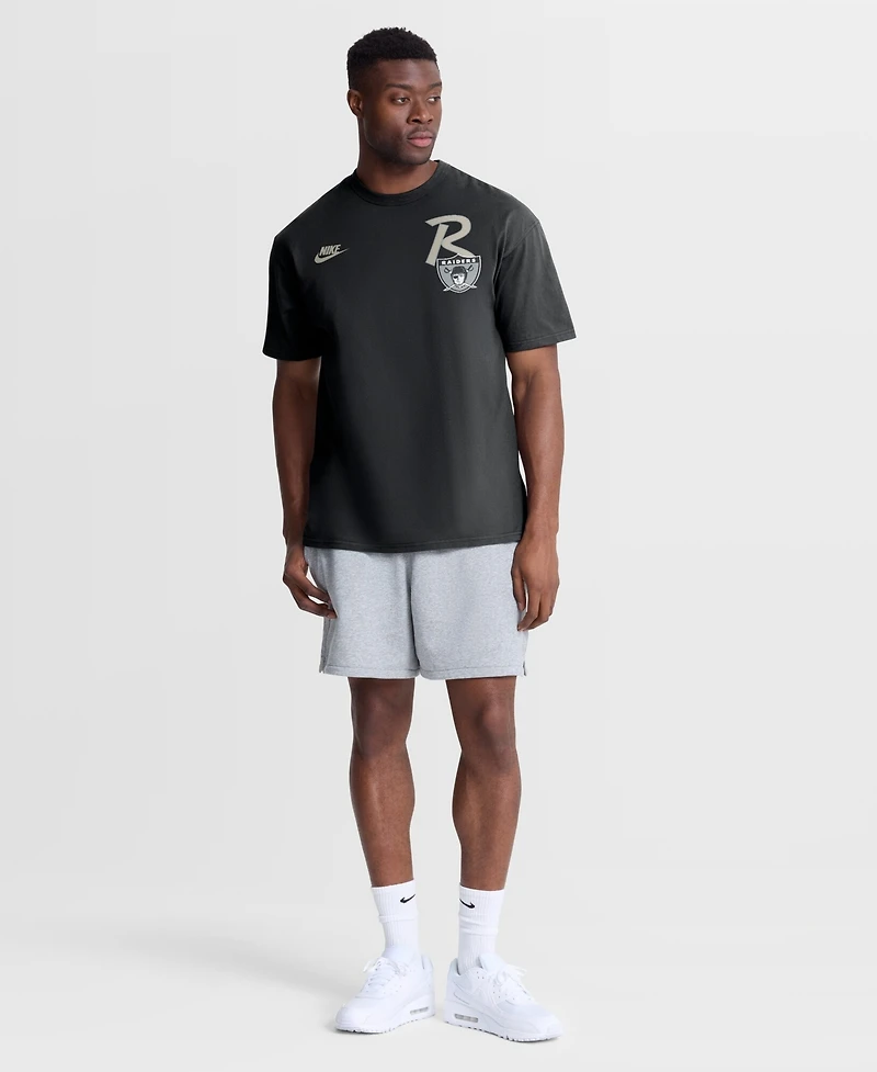 Nike Men's Black Las Vegas Raiders Night Primary Max90 T-Shirt