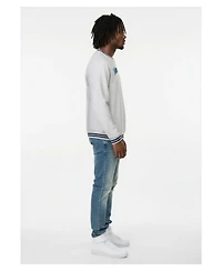 Champion Men's Heather Gray Seattle Mariners Reverse Weave Sweatshirt