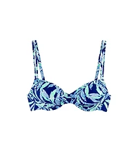 Lascana Women's Tropical Print Underwire Bikini Swimsuit Top Bra Sizing