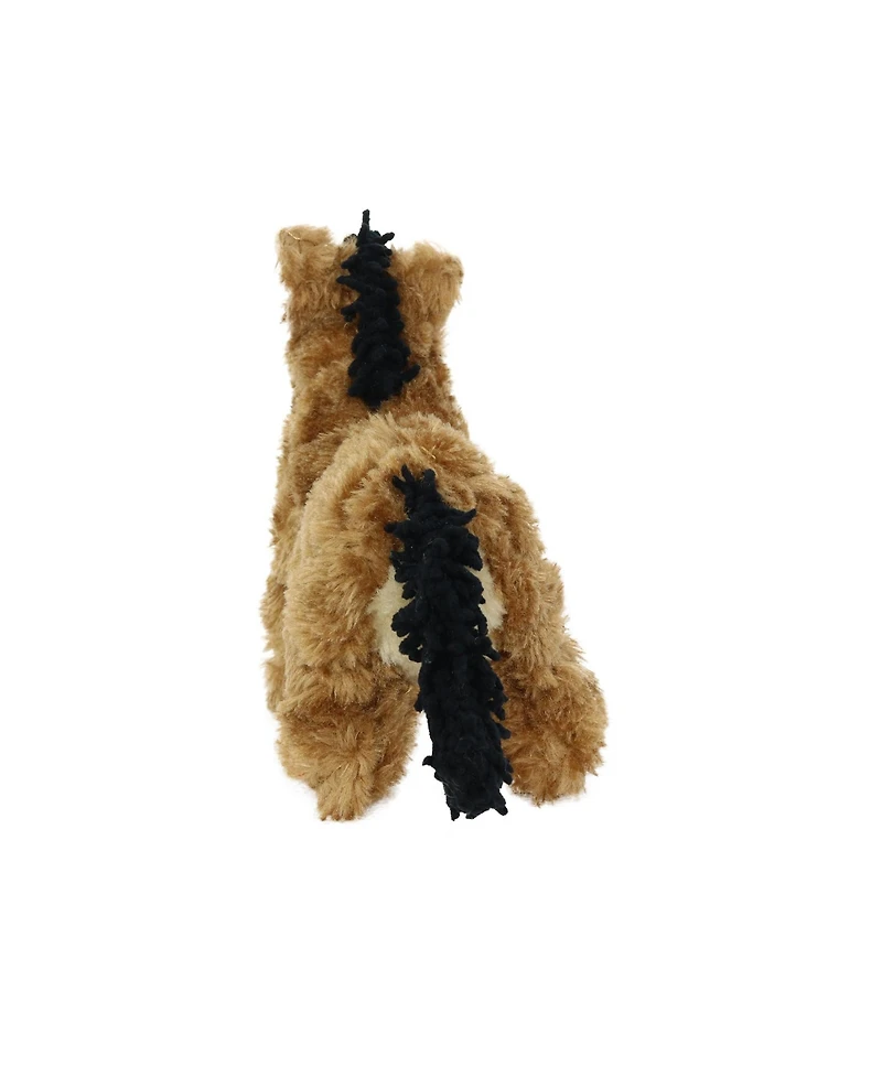 Mighty Jr Farm Horse, Durable Plush Squeaky Dog Toy