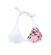 Lascana Women's Floral Print Underwire Bikini Swimsuit Top Bra Sizing